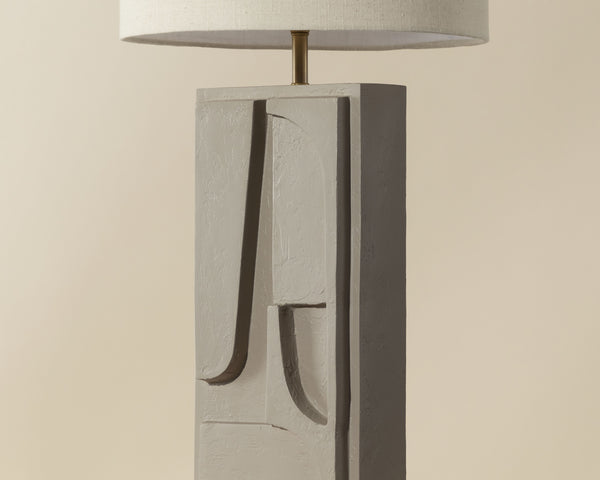 DIRSAN TABLE LAMP - TAUPE