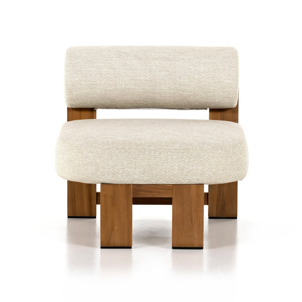 Malta Outdoor Chair In Natural Teak In Fsc