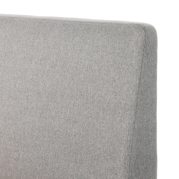 Colt King Bed - Aldred Silver