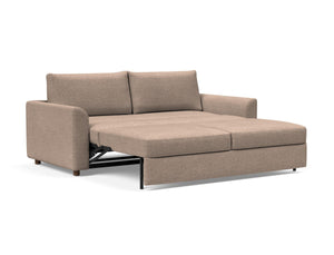 NEAH SOFA BED W/CURVED ARM RESTS, 71"x77"