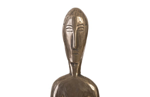 Bulol Sculpture, Polished Bronze, Small