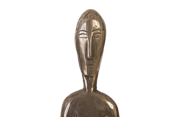 Bulol Sculpture, Polished Bronze, Small