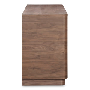 Round Off Sideboard in Walnut Brown