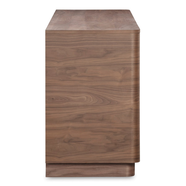 Round Off Sideboard in Walnut Brown