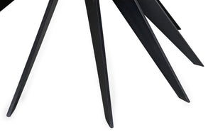 Spider Coffee Table, Black Metal