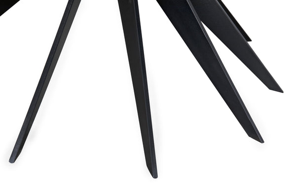 Spider Coffee Table, Black Metal