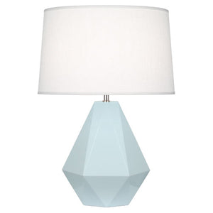 Baby Blue Delta Table Lamp