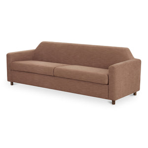 Moe's Finch Sofa in Washed Pink Linen