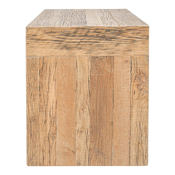 Evander Dining Stool in Natural Reclaimed Oak