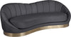 Jesse Sofa In Grey Velvet