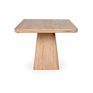 Orlando Solid Wood Rectangle Dining Table - True Natural