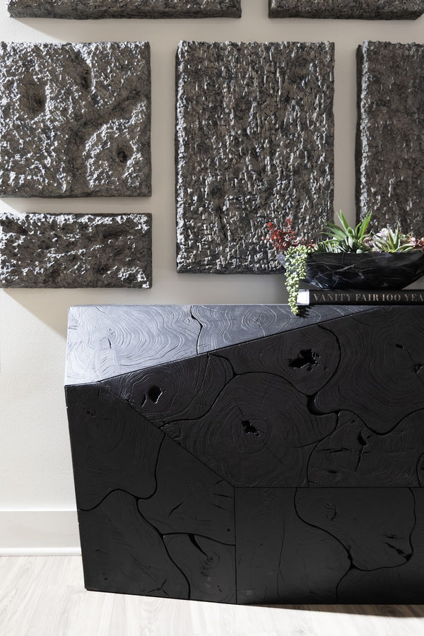 Prism Console Table, Black