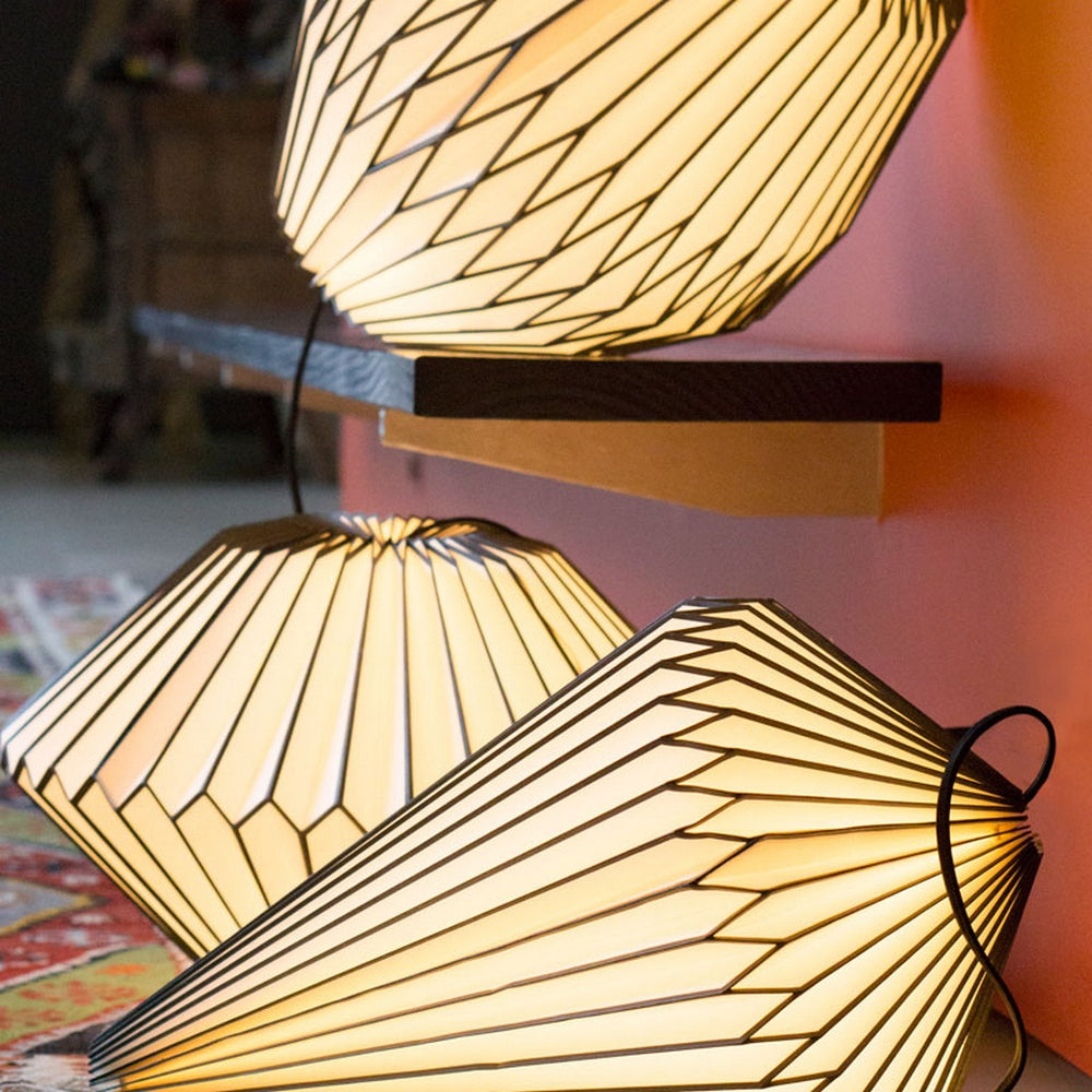 Origami Paper Lamp, 20"H