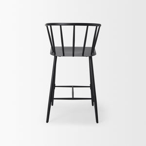 Colin Black Metal Counter Stool