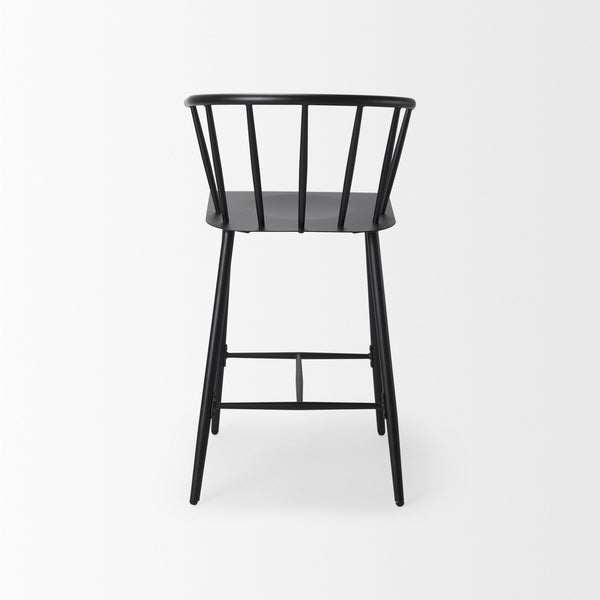 Colin Black Metal Counter Stool
