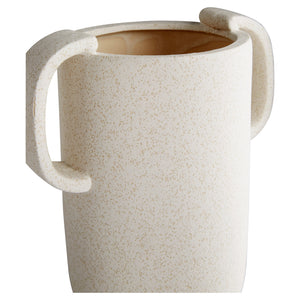 Dusty Miller Vase | White - Small