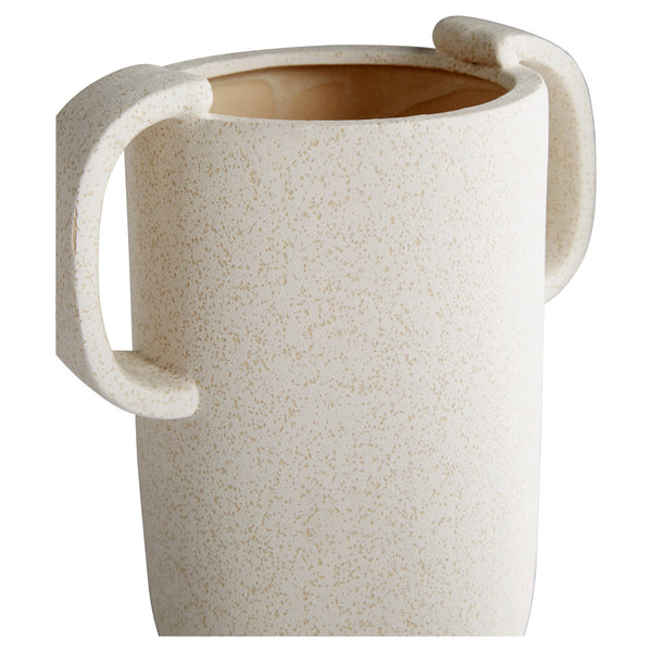 Dusty Miller Vase | White - Small