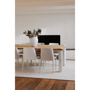 Century Dining Table with Marble Legs