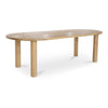 Moe's Milo Small Dining Table in Natural Oak