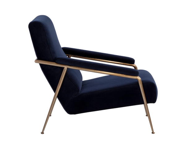 TUTTI LOUNGE CHAIR - ABBINGTON NAVY
