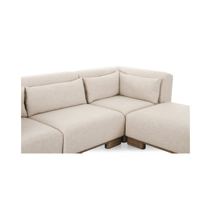 June Lounge Modular Sectional in Oatmeal