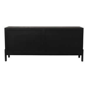 Misaki Sideboard in Black Oak Finish