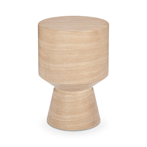 Terrace Outdoor Accent Table - Black, Stain Resistant