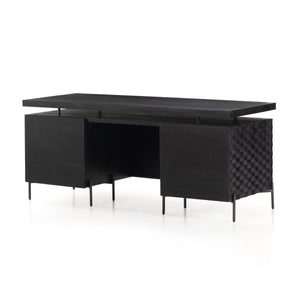 Raffael Desk In Carved Black Wash