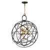 Orbit AC10956 Chandelier in Oil Rubbed Bronze