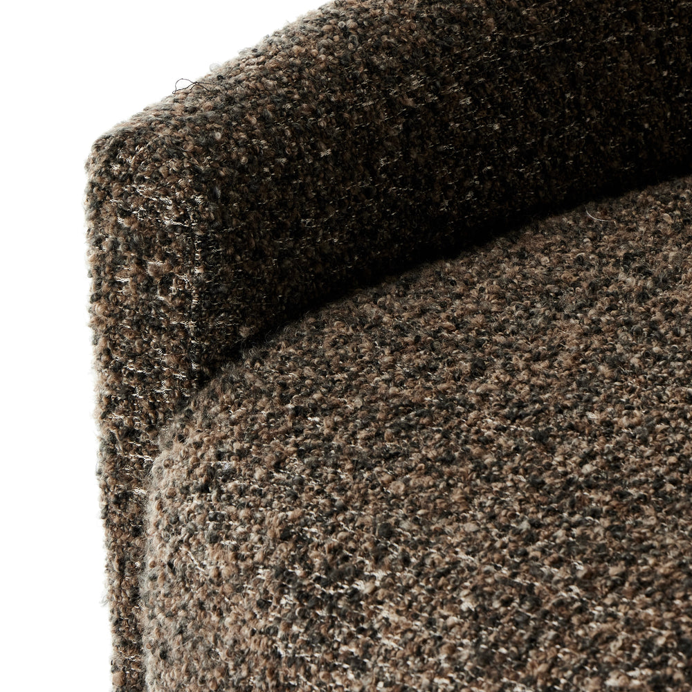 Chloe Media Lounger In Ivan Granite