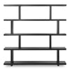 Miri Large Black Shelf - Mid-Century Modern Design