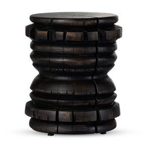 Judah End Table In Rubbed Black