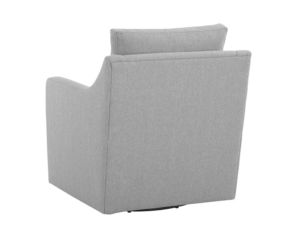 BRIANNA SWIVEL LOUNGE CHAIR - LIV DOVE
