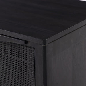 Sydney Nightstand - Black Wash