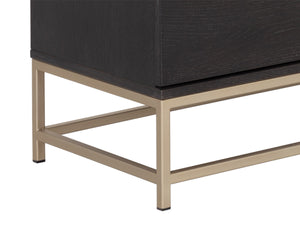 REBEL DRESSER - LARGE - GOLD - CHARCOAL GREY