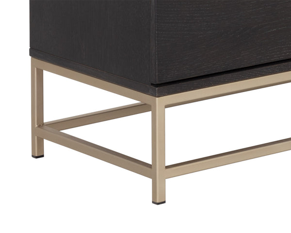 REBEL DRESSER - LARGE - GOLD - CHARCOAL GREY