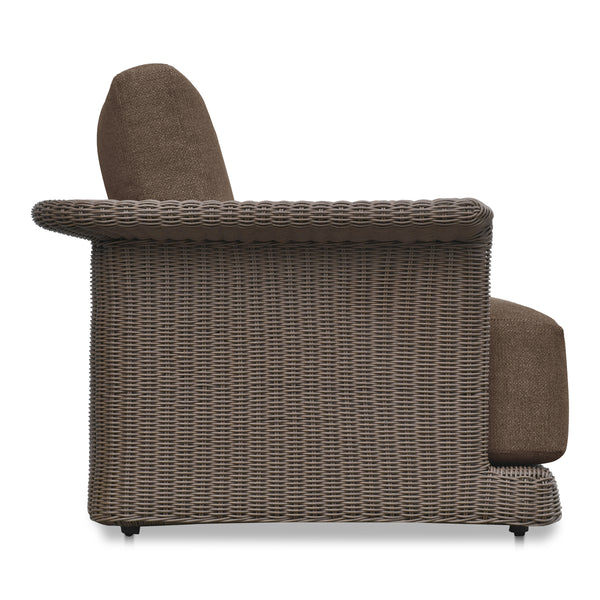 Moe's Meredith Outdoor Accent Chair Brown