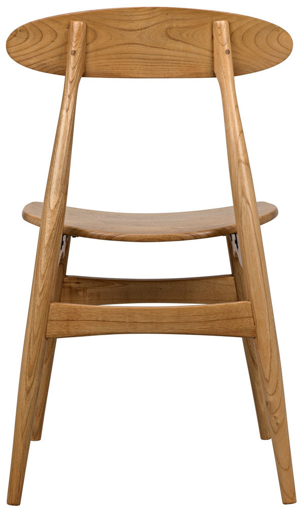 Surf Chair in Sungkai/Mindi with Clear Coat Finish