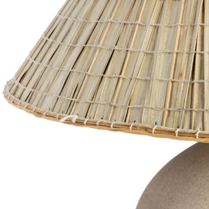 Cobb Table Lamp In Sand Porcelain