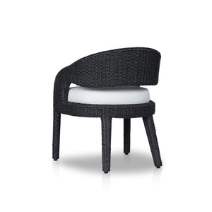 Hawkins Outdoor Dining Chair in Vintage Coal