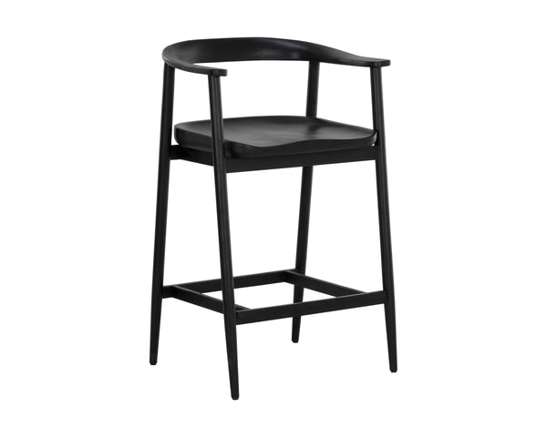 JEREMY COUNTER STOOL - BLACK