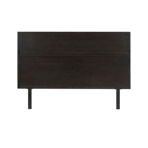Caine KD Rattan Queen Headboard, Black