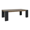 Deaven Solid Wood Rectangle Dining Table - Toasted Brown