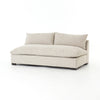 Grant Armless Sofa-Oatmeal