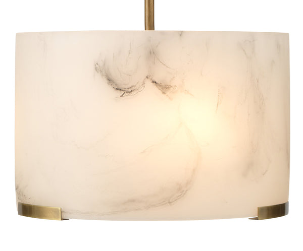 Elancourt Faux Alabaster 3-Light Pendant