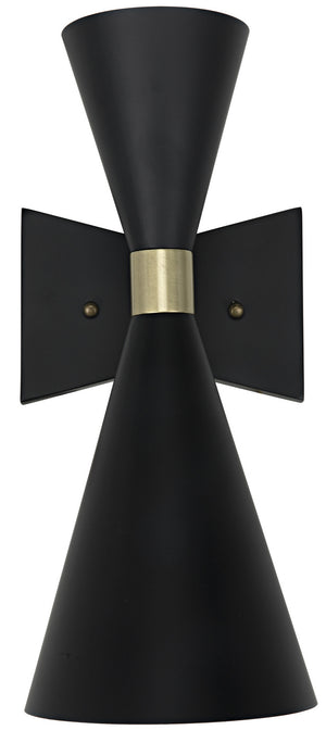 Ariel Sconce, Black Steel