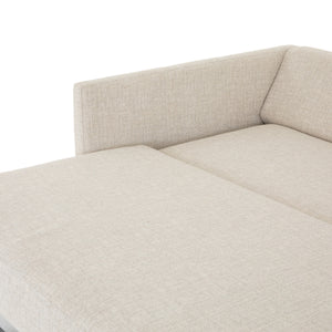 Wickham Sofa Bed In 86.5" In Alameda Snow In Full