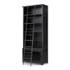 Admont Bookcase And Ladder In Worn Blk