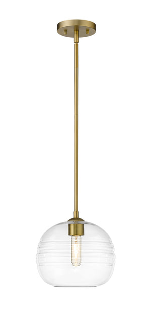 Harmony 1 Light Pendant in Olde Brass Finish