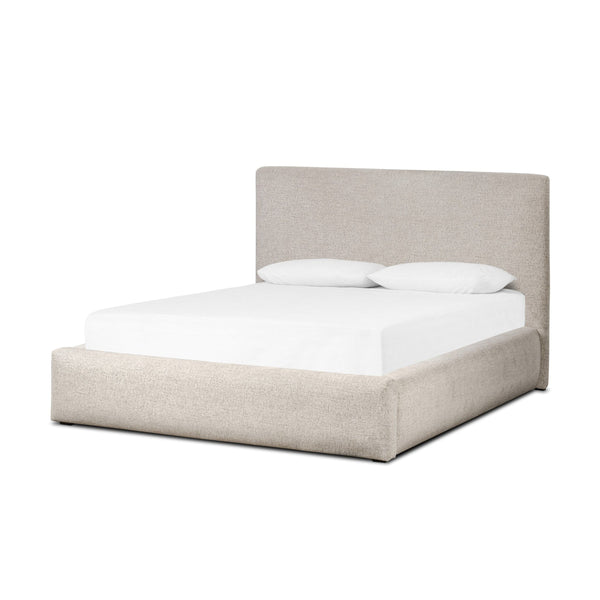Quincy King Bed - Plushtone Linen